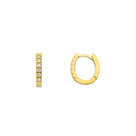 Orecchini Gioielleria Dossena  Donna in Oro Zircone 285801 - 285801